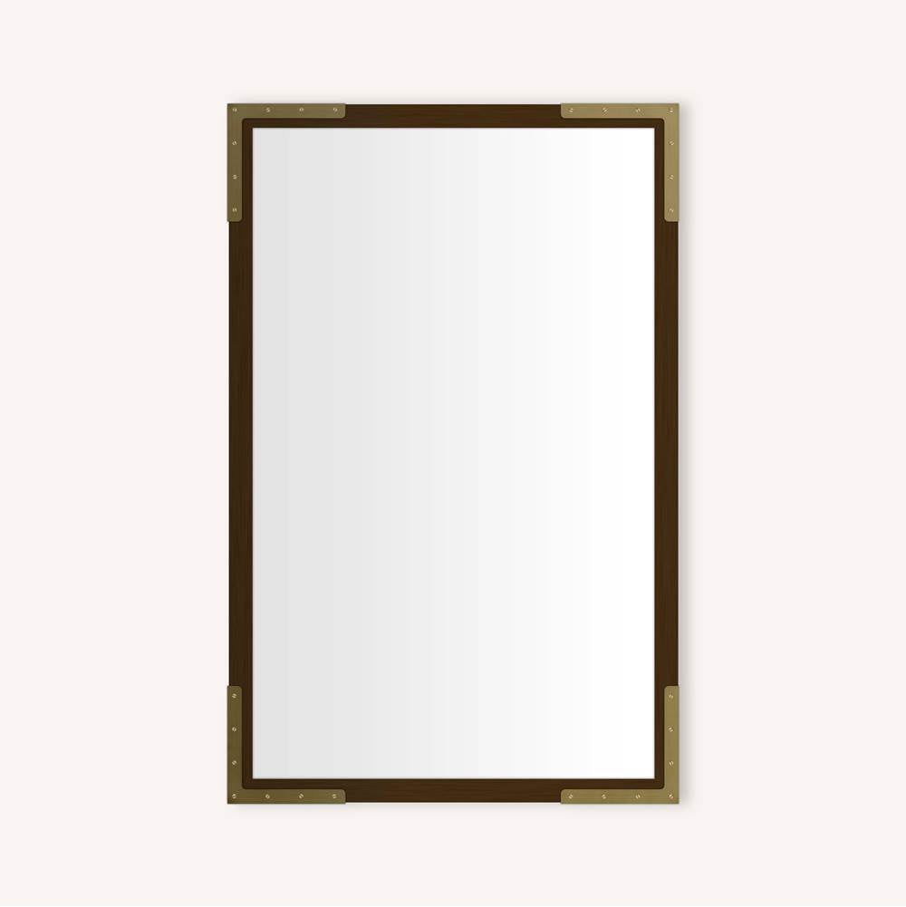 Robern - CAB, INDUSTR 2030D4, IND BZ, AG BRS, ELE - Bronze With Aged Brass