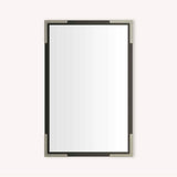 Robern - CAB, INDUSTR 2030D4, IR BLK, BR PEW, ELE - Iron Black With Brushed Pewter