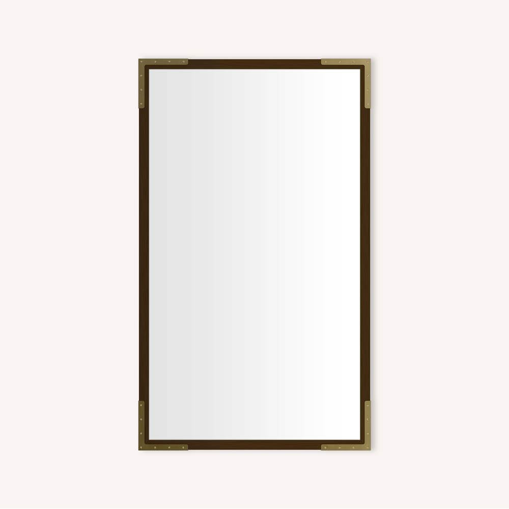 Robern - CAB, INDUSTRIAL 2440D4, IND BRZ, AGD BRS - Bronze With Aged Brass