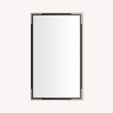 Robern - CAB, INDUSTR 2440D4, IR BLK, BR PEW, ELE - Iron Black With Brushed Pewter