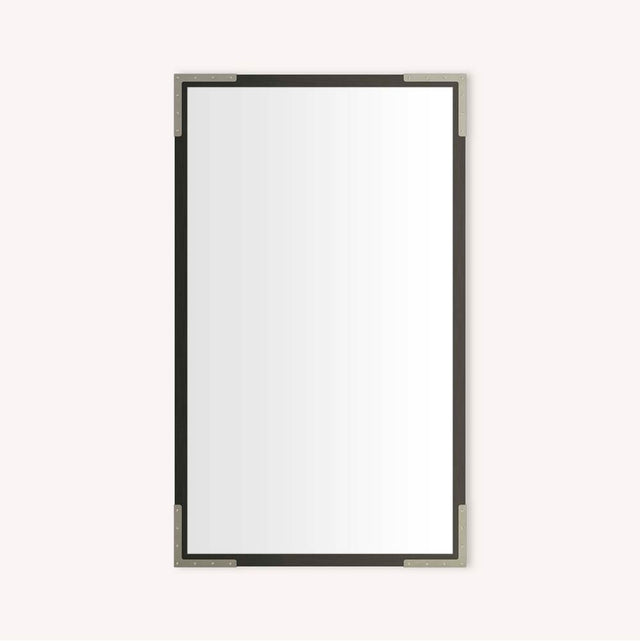 Robern - CAB, INDUSTR 2440D4, IR BLK, BR PEW, ELE - Iron Black With Brushed Pewter