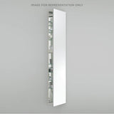 Robern - M Series Cabinet, 16'' x 70'' x 6'', Full Length, Polished Edge, Right Hinge, Electric