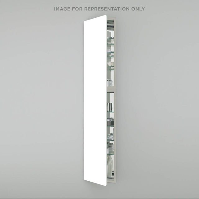 Robern - M Series Cabinet, 16'' x 70'' x 8'', Full Length, Matte White, Left Hinge, Electric