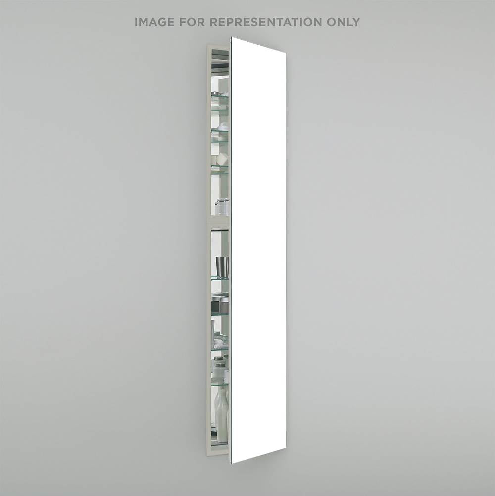 Robern - M Series Cabinet, 16'' x 70'' x 8'', Full Length, Matte White, Right Hinge, Non-Electric
