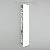 Robern - M Series Cabinet, 20'' x 70'' x 4'', Full Length, White, Right Hinge, Electric
