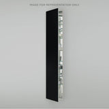 Robern - M Series Cabinet, 20'' x 70'' x 4'', Full Length, Matte Black, Left Hinge, Electric
