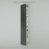 Robern - M Series Cabinet, 20'' x 70'' x 8'', Full Length, Matte Gray, Left Hinge, Non-Electric