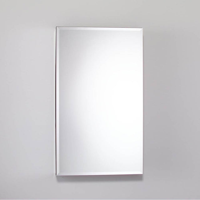 Robern - M Series Cabinet, 24'' x 40'' x 4'', Flat Top, Bevel Edge, Left Hinge, Electric, Night Light, Defogger