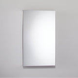 Robern - M Series Cabinet, 24'' x 40'' x 4'', Flat Top, Polished Edge, Left Hinge, Electric, Night Light, Defogger