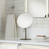 Robern - Satin Nickel Freestanding Magnification Mirror - 5X Magnification