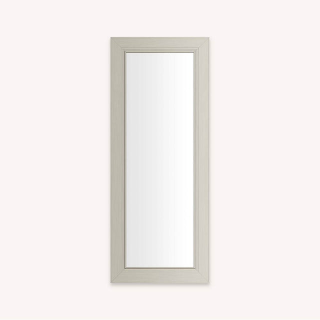 Robern - DC FRAMED WALL MIRROR, ME, 16X40, NICKEL - Nickel