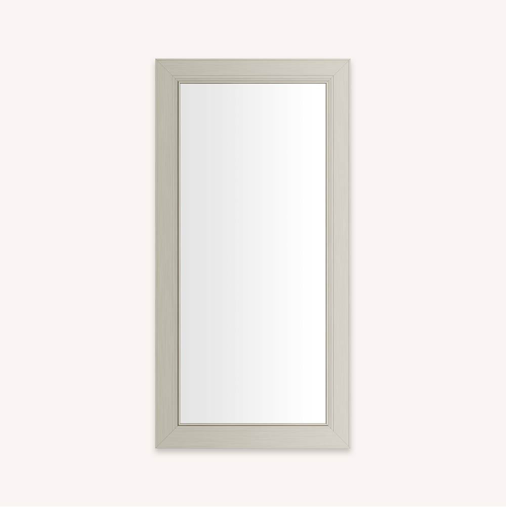 Robern - DC FRAMED WALL MIRROR, ME, 20X40, NICKEL - Nickel