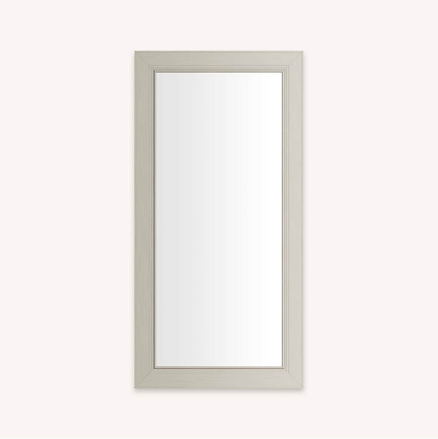 Robern - DC FRAMED WALL MIRROR, ME, 20X40, NICKEL - Nickel