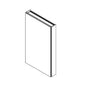 Robern - 4 X 20'' PL Portray Side Mirror Kit For Surface Mounted Cabinets