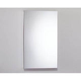 Robern - PL Series Cabinet, 19-1/4'' x 30'' x 4'', Flat Top, Polished Edge, Non-Handed (Reversible), Classic Gray Interior, Non-Electric