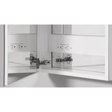 PL Series Cabinet, 19-1/4'' x 39-3/8'' x 4'', Flat Top, Polished Edge, Right Hinge, Classic Gray Interior, Electric