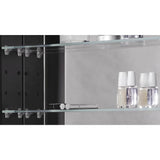 PL Series Cabinet, 15-1/4'' x 30'' x 4'', Flat Top, Polished Edge, Non-Handed (Reversible), Classic Gray Interior, Non-Electric