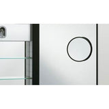 PL Series Cabinet, 15-1/4'' x 39-3/8'' x 4'', Flat Top, Bevel Edge, Left Hinge, Classic Gray Interior, Electric
