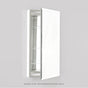 Robern - PL Series Cabinet, 23-1/4'' x 39-3/8'' x 4'', Flat Top, Bevel Edge, Non-Handed (Reversible), Classic Gray Interior, Non-Electric