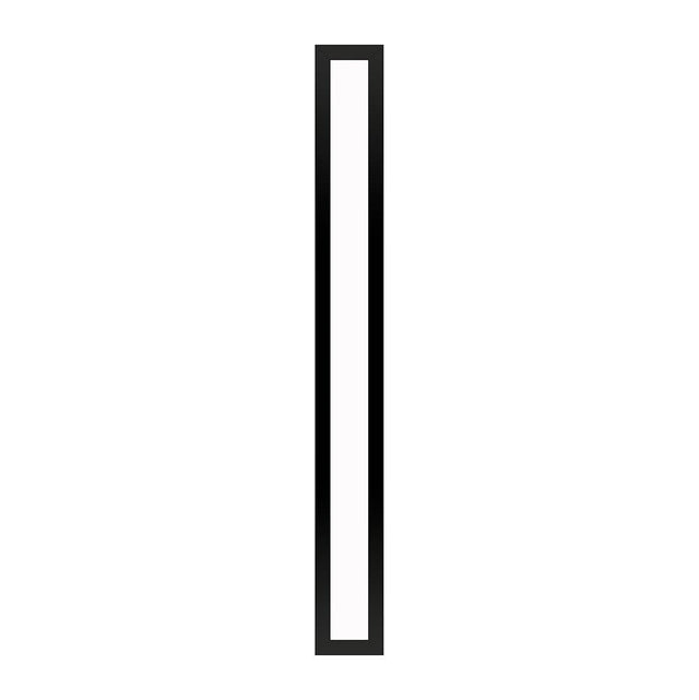 Robern - Profiles Framed Lighting, 3-1/2'' x 30'' x 4-5/8'', Matte Black, Variable 2700K to 5600K Temperature (Warm to Cool Light)