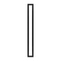 Robern - Profiles Framed Lighting, 3-1/2'' x 30'' x 4-5/8'', Matte Black, Variable 2700K to 5600K Temperature (Warm to Cool Light)