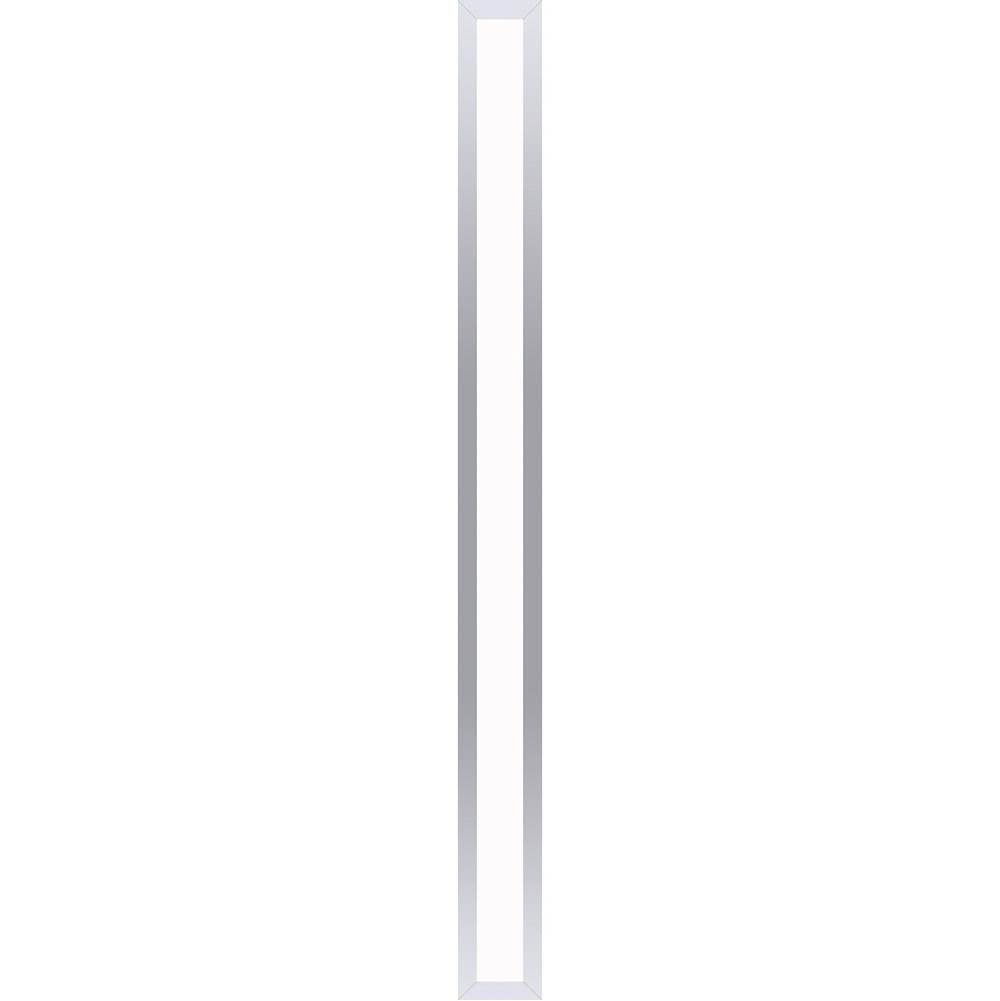 Robern - Profiles Framed Lighting, 3-1/2'' x 40'' x 4-5/8'', Chrome, Variable 2700K to 5600K Temperature (Warm to Cool Light)