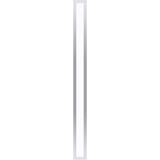 Robern - Profiles Framed Lighting, 3-1/2'' x 40'' x 4-5/8'', Chrome, Variable 2700K to 5600K Temperature (Warm to Cool Light)