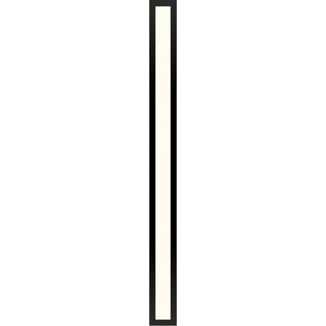 Robern - Profiles Framed Lighting, 3-1/2'' x 40'' x 4-5/8'', Matte Black, 2700K Temperature (Warm Light)