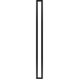 Robern - Profiles Framed Lighting, 3-1/2'' x 40'' x 4-5/8'', Matte Black, Variable 2700K to 5600K Temperature (Warm to Cool Light)