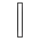 Robern - Profiles Framed Lighting, 5'' x 30'' x 4-5/8'', Matte Black, 2700K Temperature (Warm Light)
