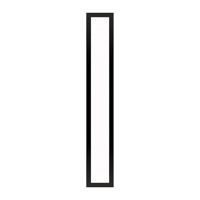 Robern - Profiles Framed Lighting, 5'' x 30'' x 4-5/8'', Matte Black, 2700K Temperature (Warm Light)