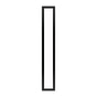 Robern - Profiles Framed Lighting, 5'' x 30'' x 4-5/8'', Matte Black, 2700K Temperature (Warm Light)