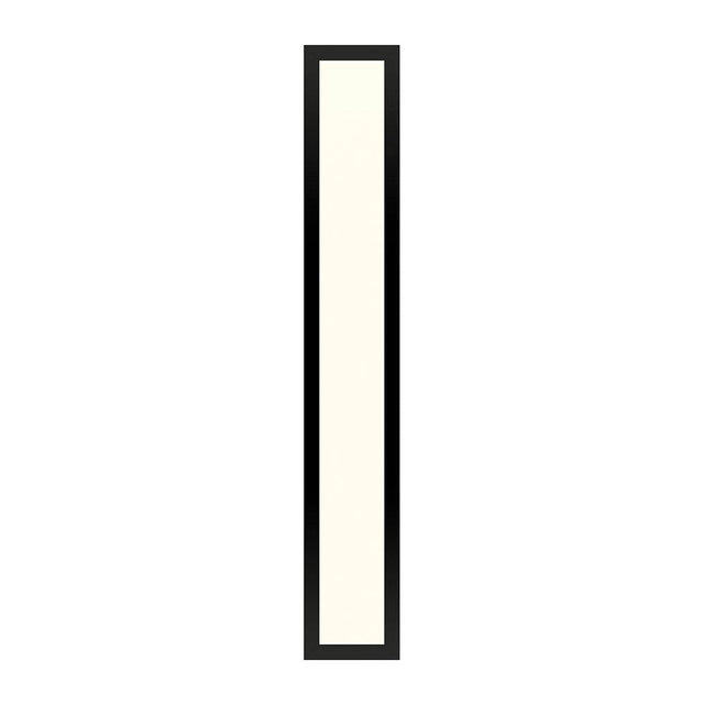 Robern - Profiles Framed Lighting, 5'' x 30'' x 4-5/8'', Matte Black, Variable 2700K to 5600K Temperature (Warm to Cool Light)