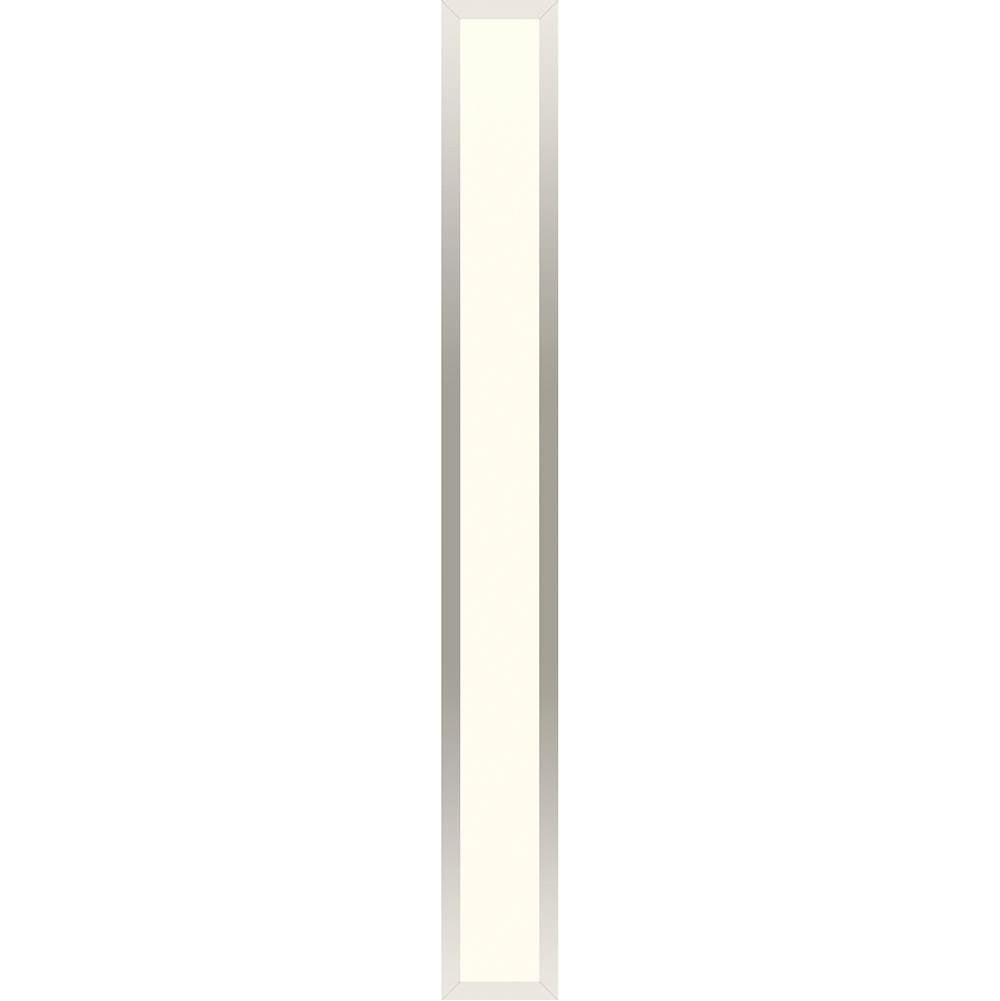 Robern - Profiles Framed Lighting, 5'' x 40'' x 4-5/8'', Polished Nickel, 2700K Temperature (Warm Light)