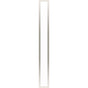 Robern - Profiles Framed Lighting, 5'' x 40'' x 4-5/8'', Polished Nickel, Variable 2700K to 5600K Temperature (Warm to Cool Light)