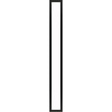 Robern - Profiles Framed Lighting, 5'' x 40'' x 4-5/8'', Matte Black, Variable 2700K to 5600K Temperature (Warm to Cool Light)