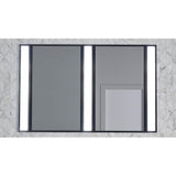 Profiles Framed Mirror, 24'' x 30'' x 3/4'', Chrome