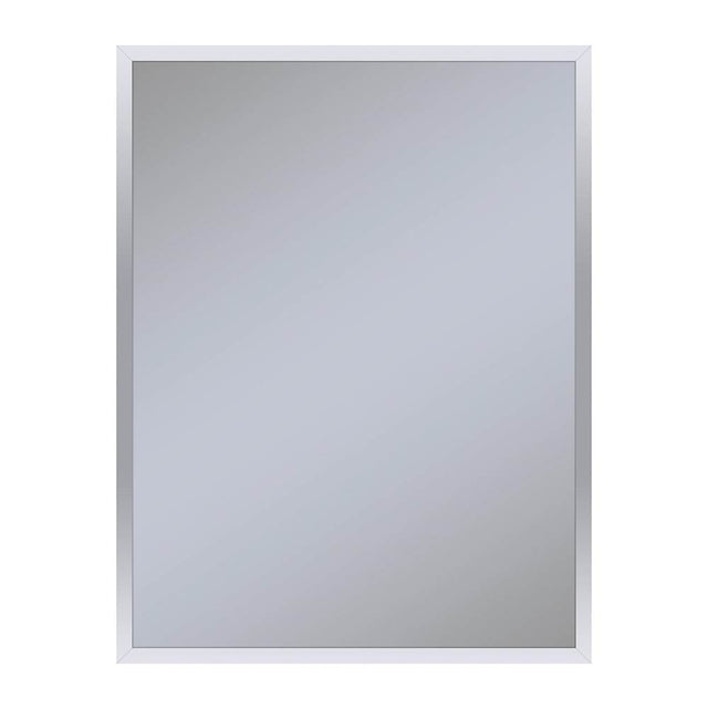 Robern - Profiles Framed Mirror, 24'' x 30'' x 3/4'', Chrome - Chrome
