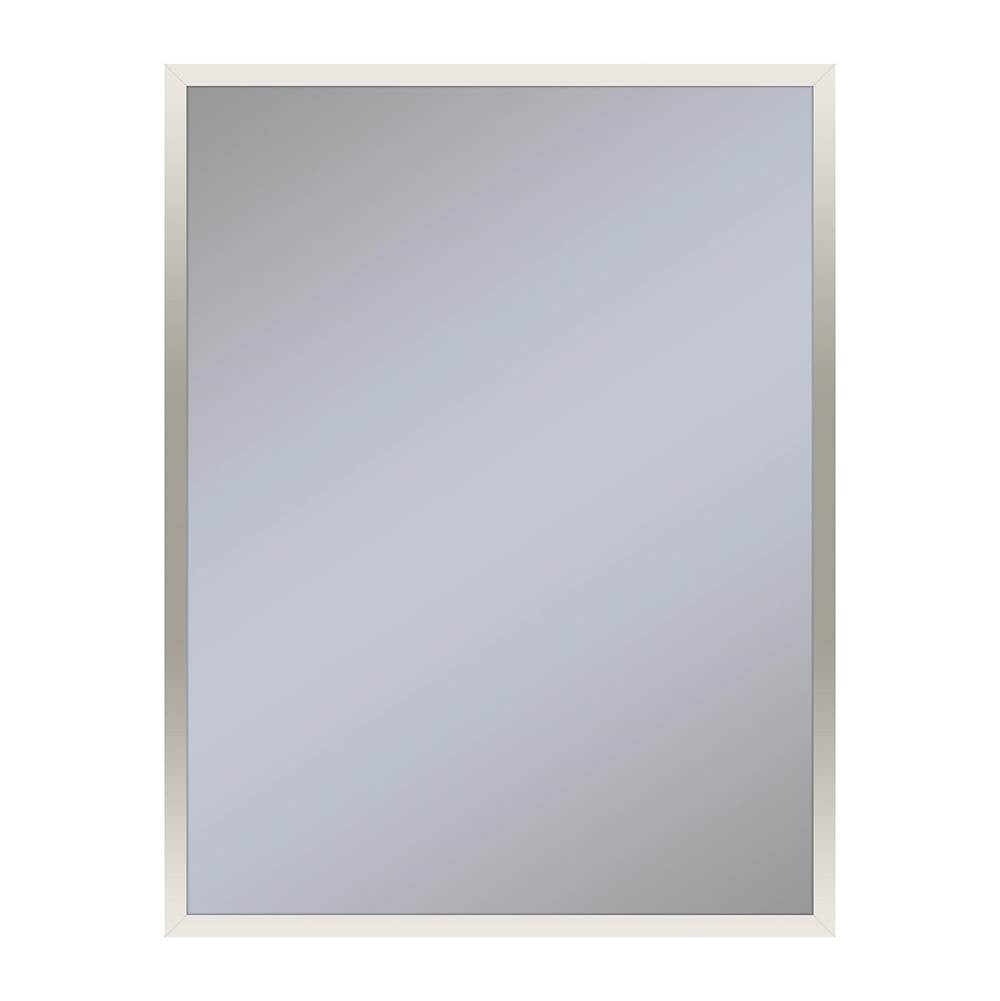 Robern - Profiles Framed Mirror, 24'' x 30'' x 3/4'', Polished Nickel - Polished Nickel