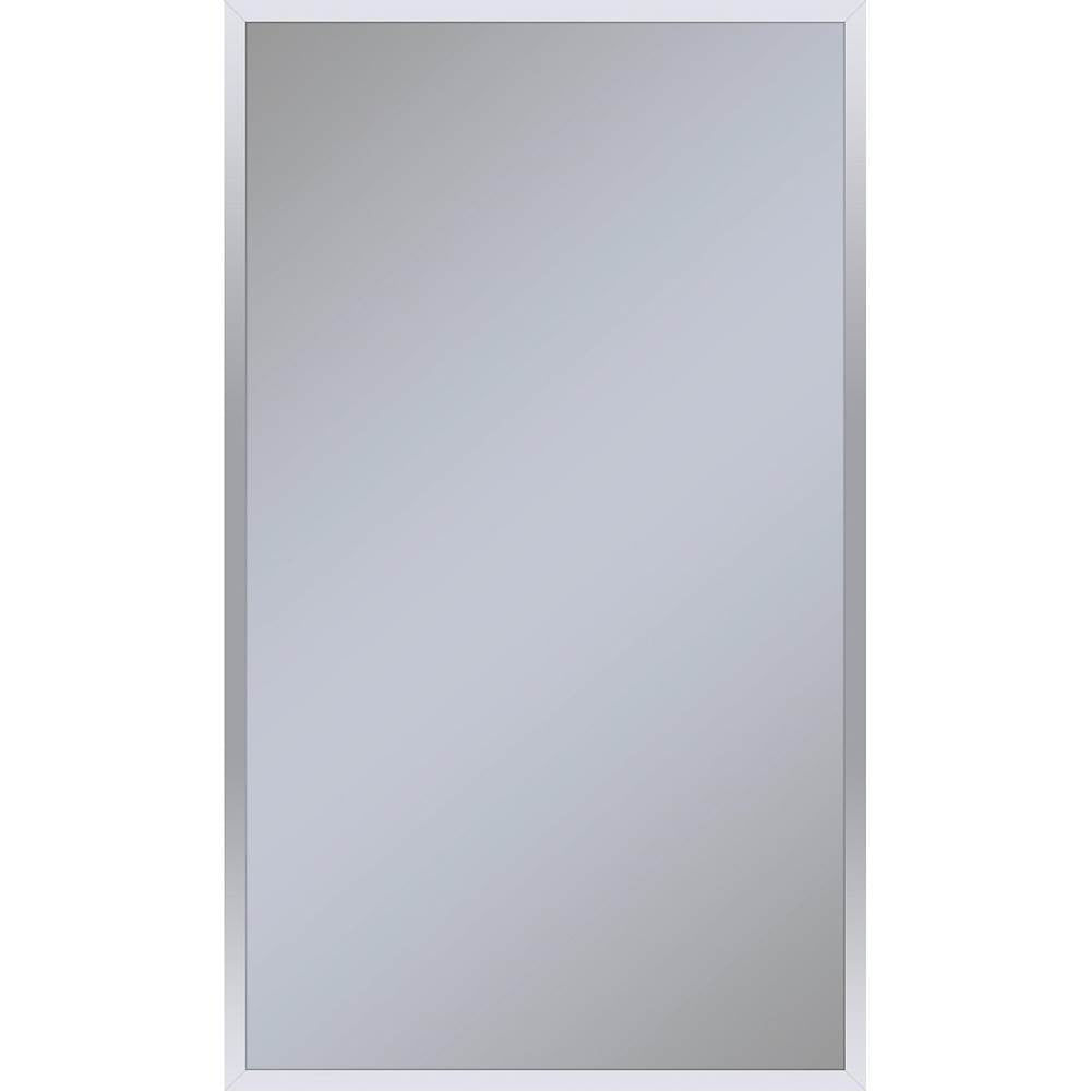 Robern - Profiles Framed Mirror, 24'' x 40'' x 3/4'', Chrome - Chrome