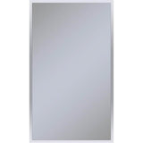 Robern - Profiles Framed Mirror, 24'' x 40'' x 3/4'', Chrome - Chrome