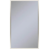 Robern - Profiles Framed Mirror, 24'' x 40'' x 3/4'', Polished Nickel - Polished Nickel