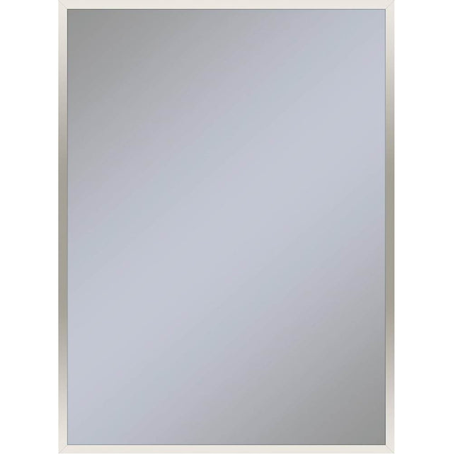 Robern - Profiles Framed Mirror, 30'' x 40'' x 3/4'', Polished Nickel - Polished Nickel