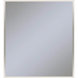 Robern - Profiles Framed Mirror, 36'' x 40'' x 3/4'', Polished Nickel - Polished Nickel