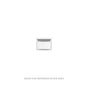 Robern - Profiles Framed Vanity, 12'' x 7-1/2'' x 18'', White, Chrome Frame, Full Drawer, Selectable Night Light, 2700K/4000K Tem - White