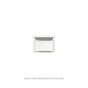 Robern - Profiles Framed Vanity, 12'' x 7-1/2'' x 18'', Matte Gray, Polished Nickel Frame, Full Drawer - Matte Gray