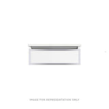 Robern - PROFILES, 24X7.5X18, FIX, SEL, S WHT, CHR - Satin White