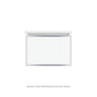 Robern - Profiles Framed Vanity, 24'' x 15'' x 18'', Satin White, Chrome Frame, Plumbing Drawer, Selectable Night Light, 2700K/40 - Satin White