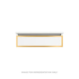 Robern - PROFILES, 30X7.5X18, FIX, M BLK, M GLD - Matte Black