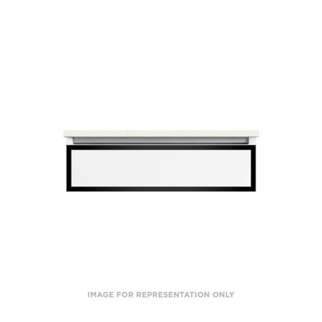Robern - PROFILES, 30X7.5X18, FIX, M BLK, M BLK - Matte Black
